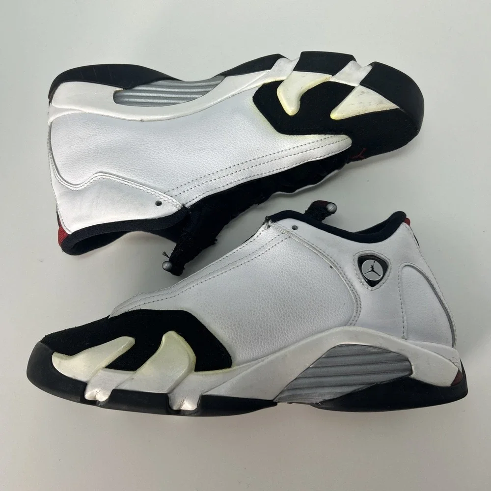 Nike‎ Air Jordan 14 XIV Retro Black Toe 2014 Size 6.5Y, Women's 8 654963-102